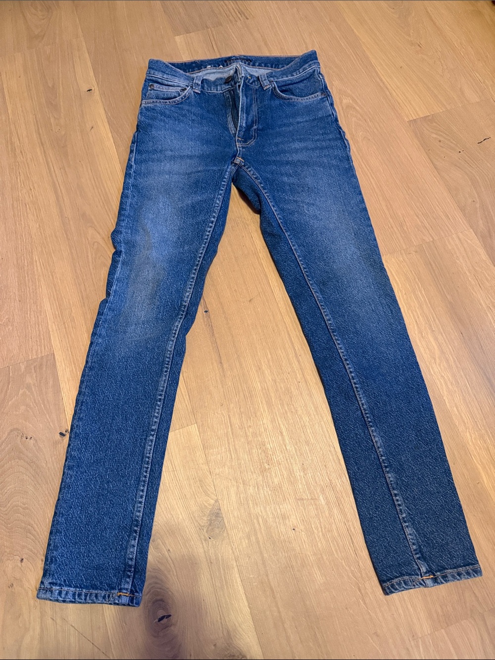 Nudie Jeans Women’s Straight Leg Blue Denim